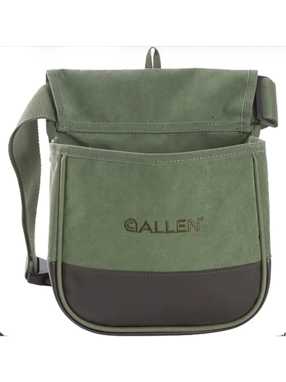 Allen Company Select Canvas Double Compartment Shotgun Shell Bag Pouch Olive